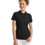 LADIES PREMIUM POLO - Black