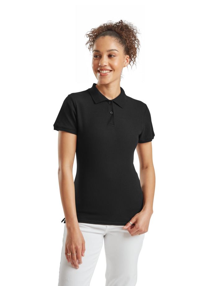 LADIES PREMIUM POLO - Black