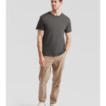 ICONIC 195 RINGSPUN PREMIUM T - Light Graphite