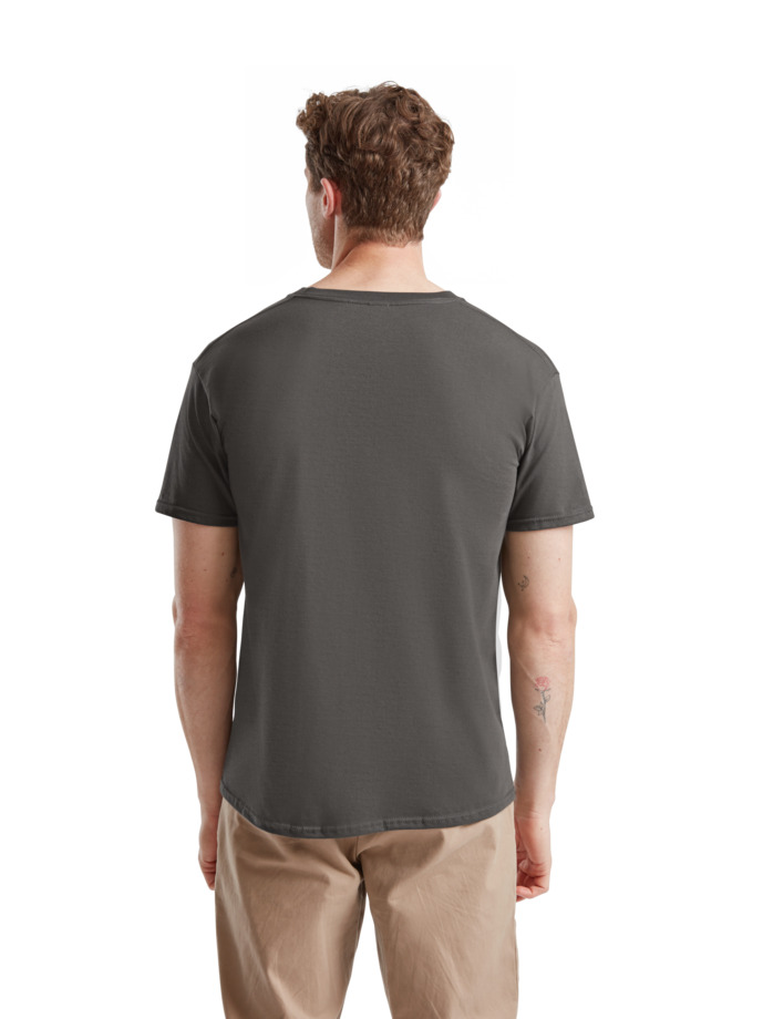 ICONIC 195 RINGSPUN PREMIUM T - Light Graphite