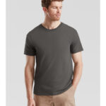ICONIC 195 RINGSPUN PREMIUM T - Light Graphite