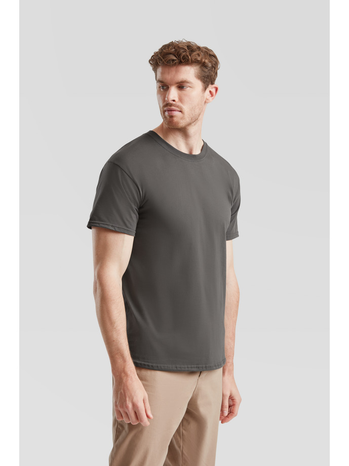 ICONIC 195 RINGSPUN PREMIUM T - Light Graphite